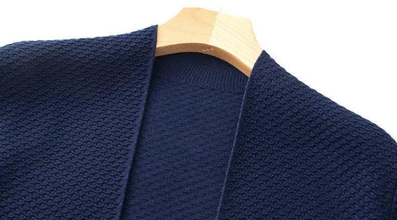 Kent Devoir jacquard knit cardigan