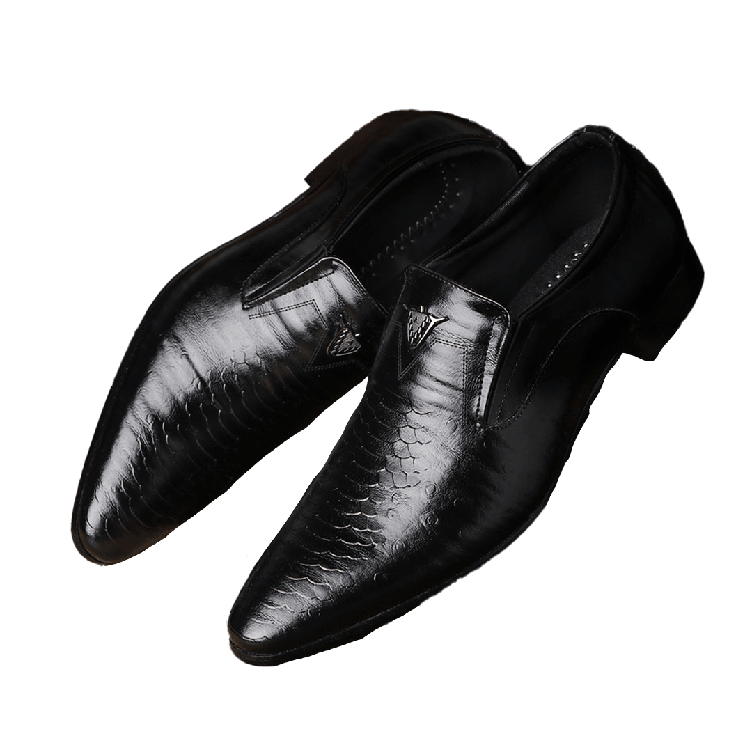 Massimo leather brogues