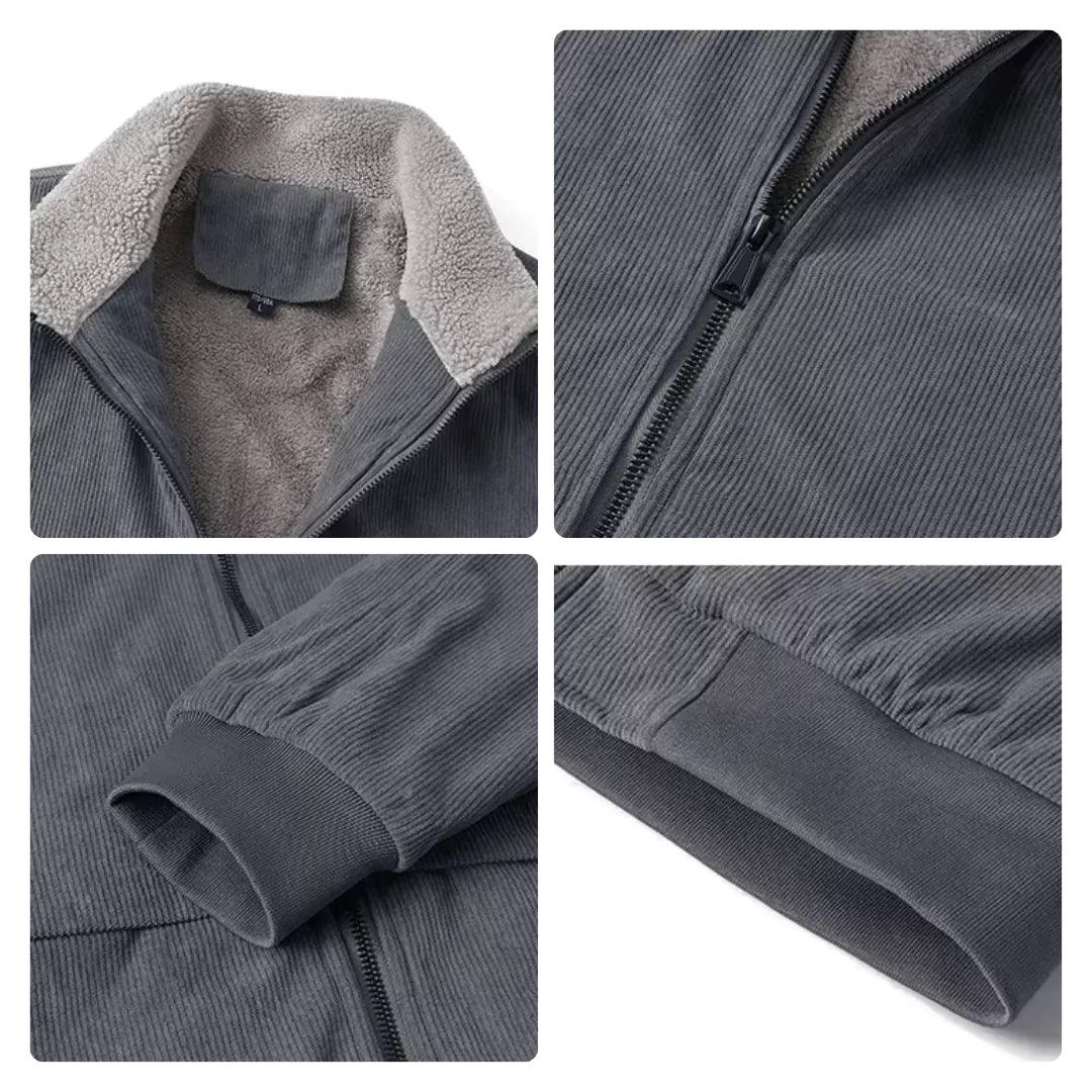 Veste en velours côtelé polaire Bramley