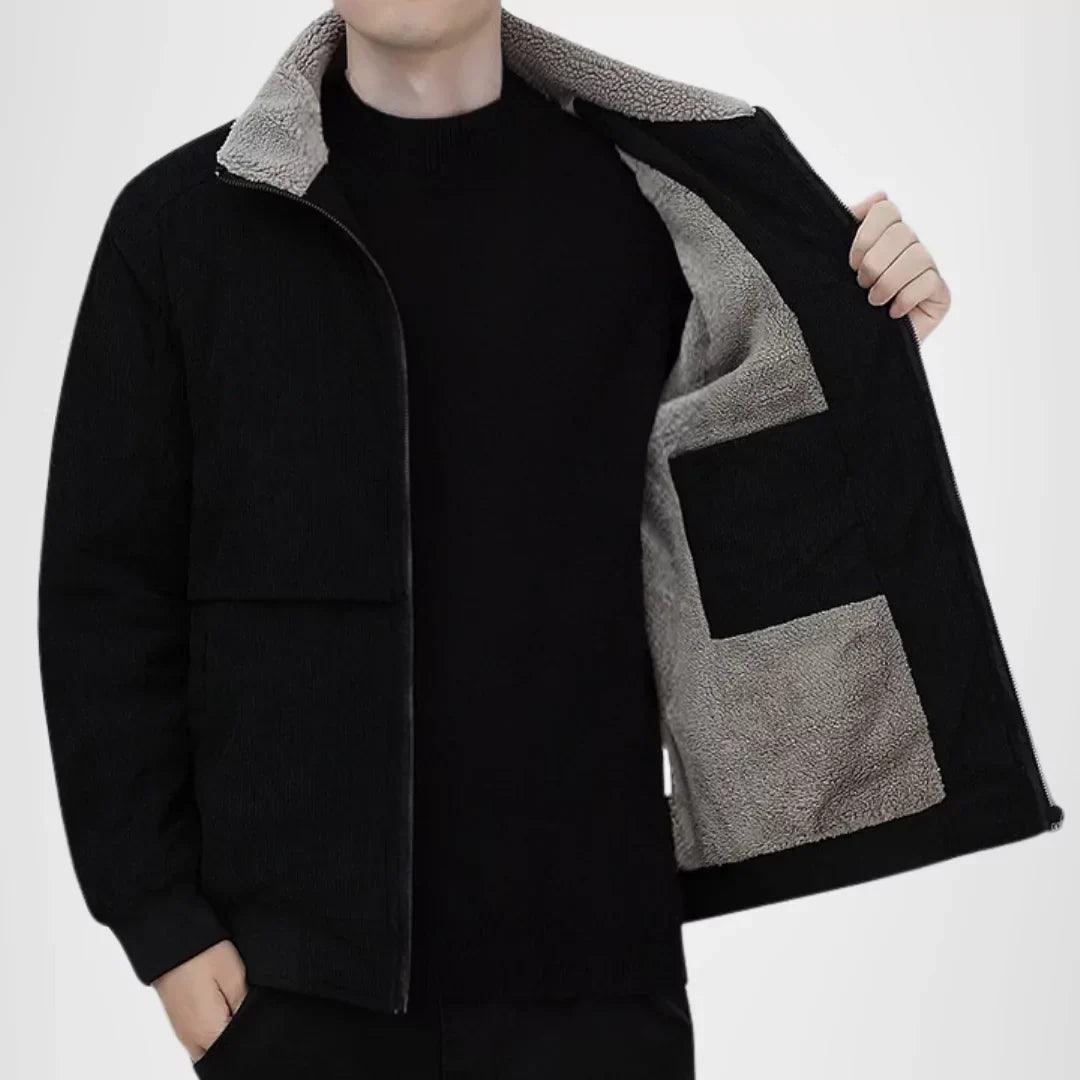 Veste en velours côtelé polaire Bramley