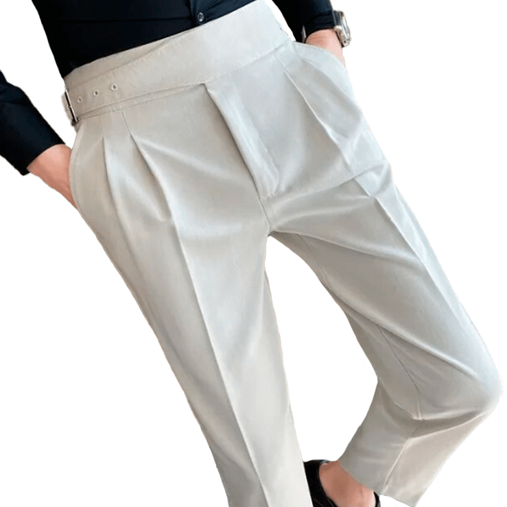 Pantalon classique à boucle
