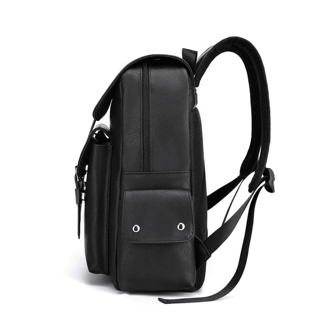 Vintage style men's leather bag