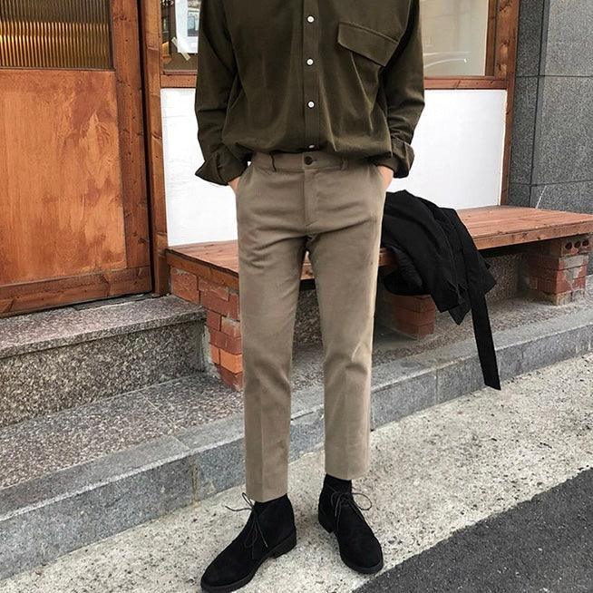 Pantalon chino droit