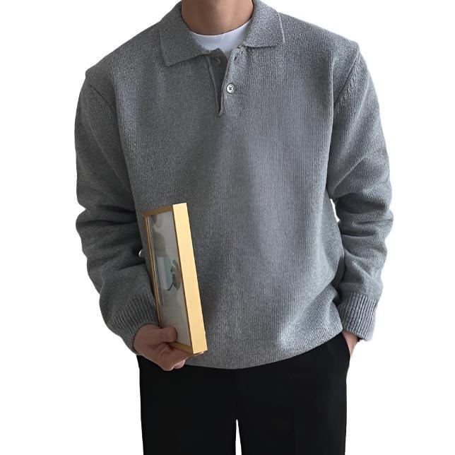 Merino wool polo shirt