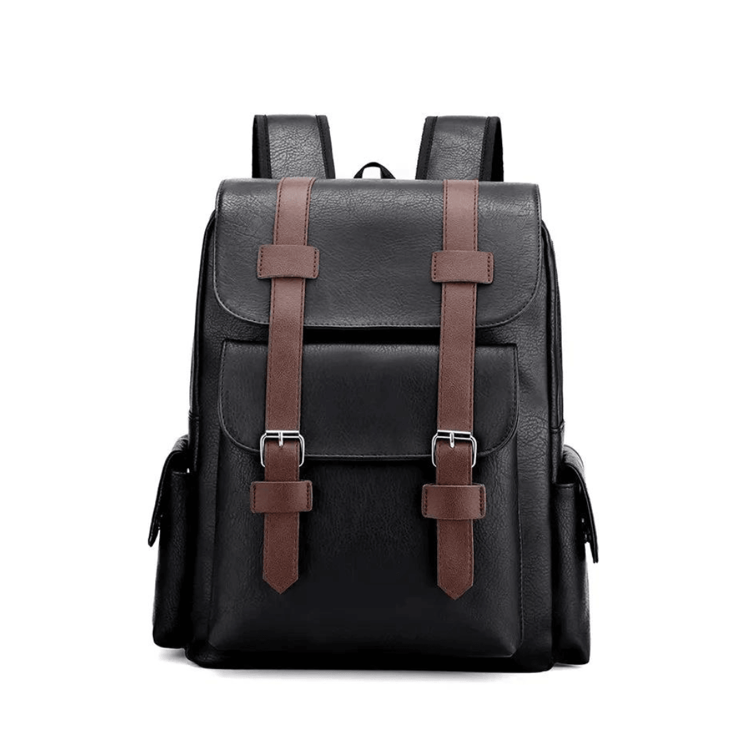 Vintage style men's leather bag