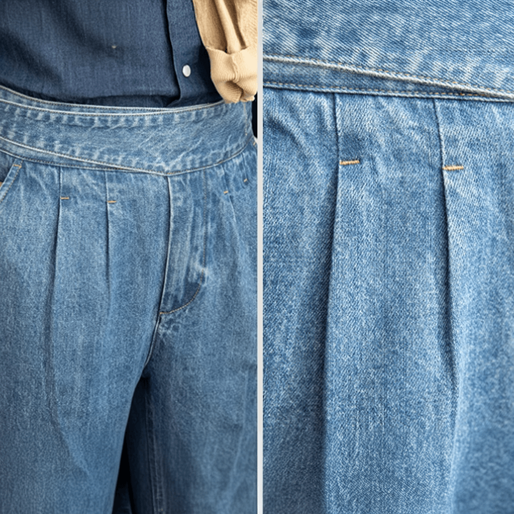 Exclusif - Pantalon Rome Denim Gurkha