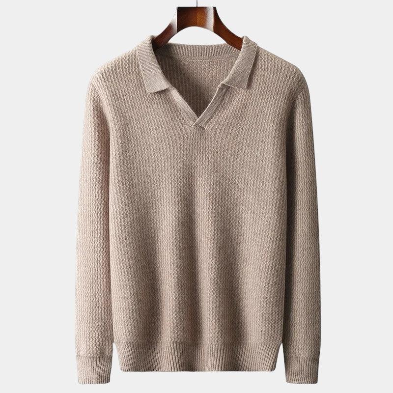 Grosvenor Merino Wool Crew Neck Sweater