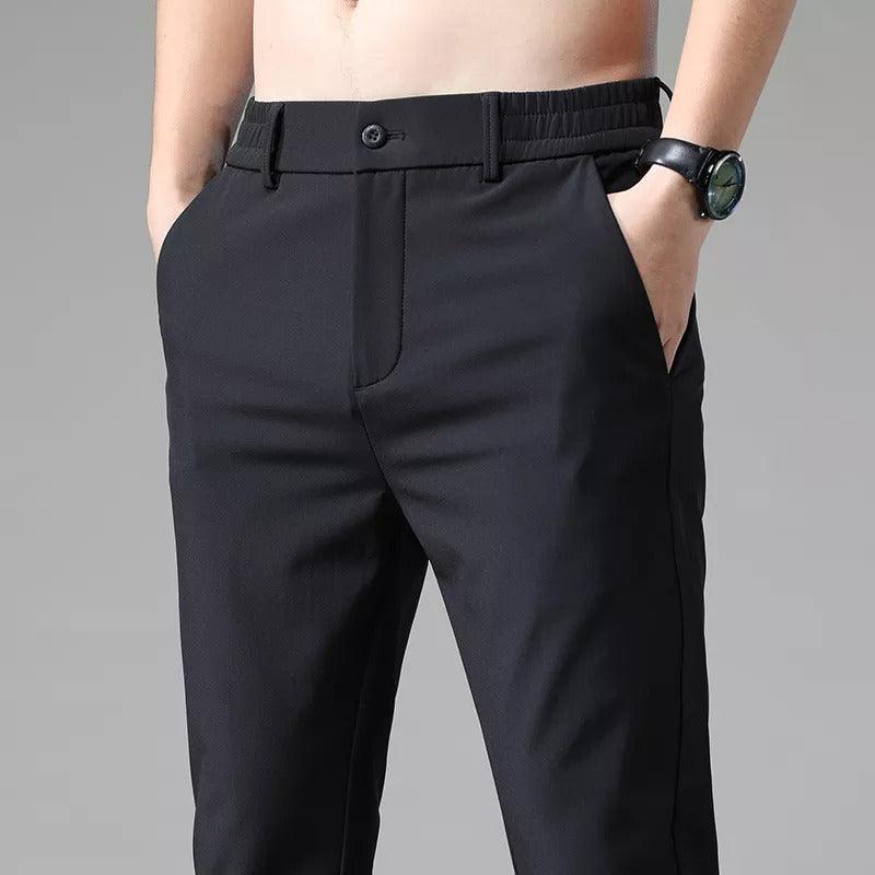 Slim stretch business pants
