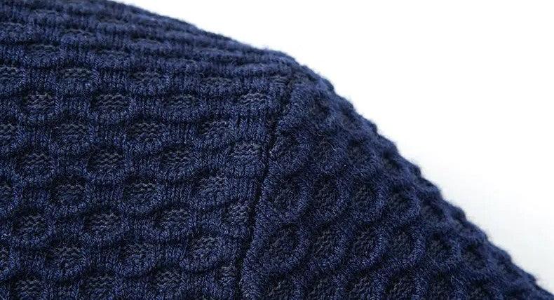 Kent Devoir jacquard knit cardigan