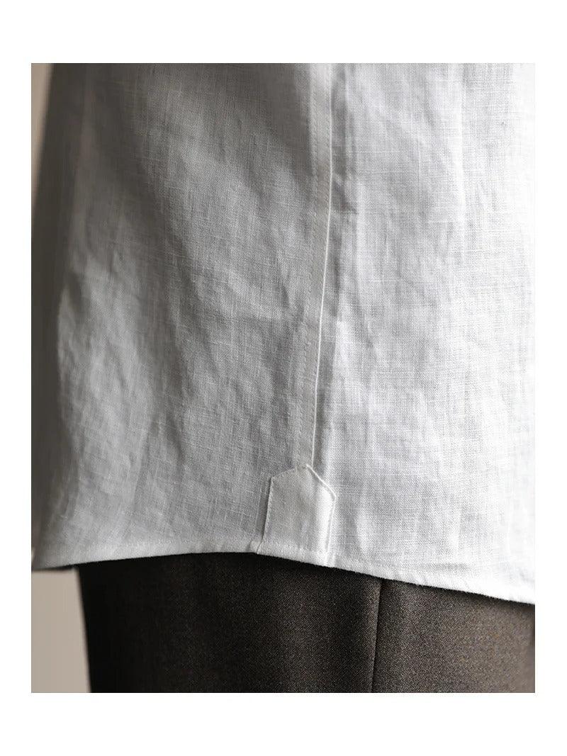 Linen dress shirt