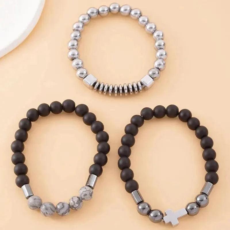 3 Hematite Bracelet