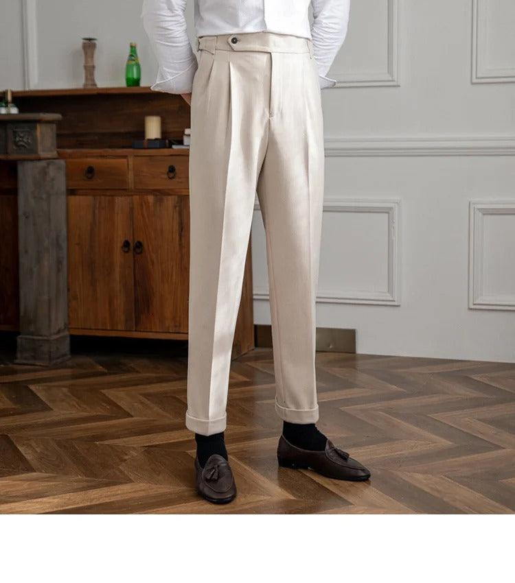 Pantalon taille haute