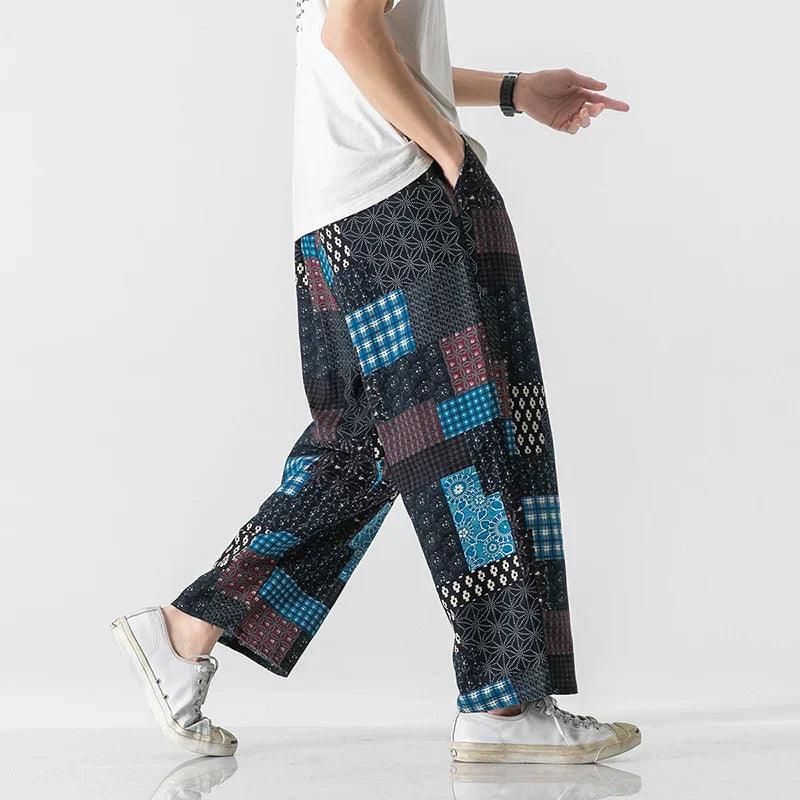 Pantalon patchwork Dave Wellington