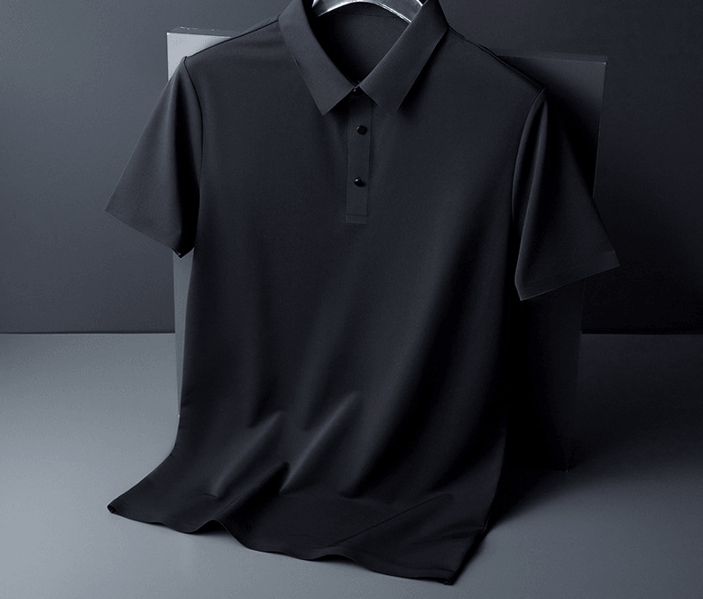 Men's Traceless Ice Silk Polo Shirt
