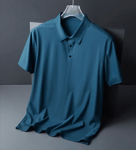 Men's Traceless Ice Silk Polo Shirt