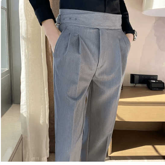 Pantalon classique à boucle
