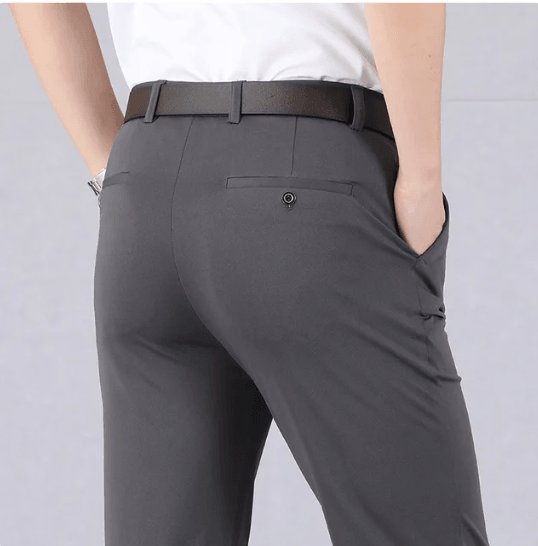 Pantalon classique hautement extensible pour hommes