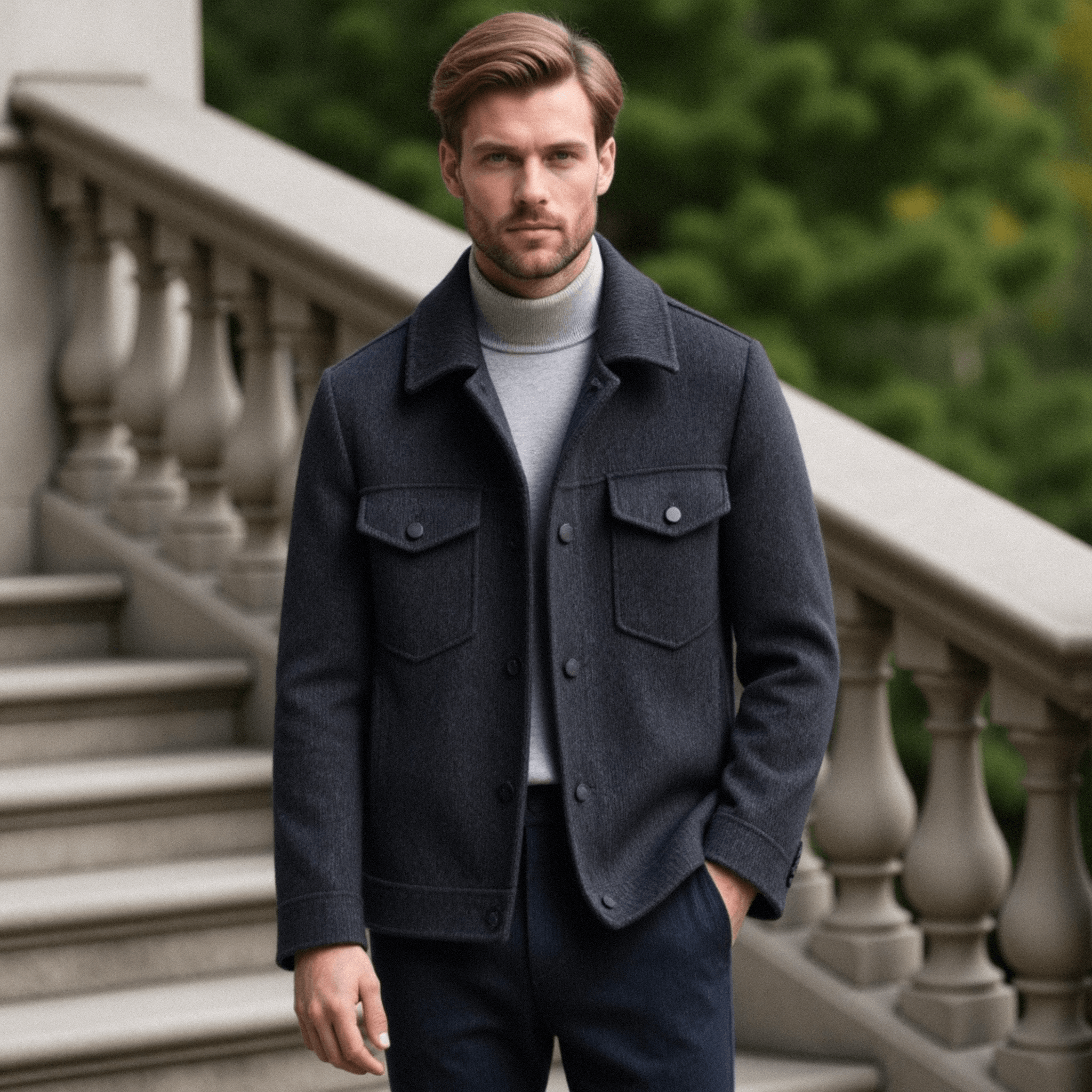 Le manteau en cachemire Belcourt