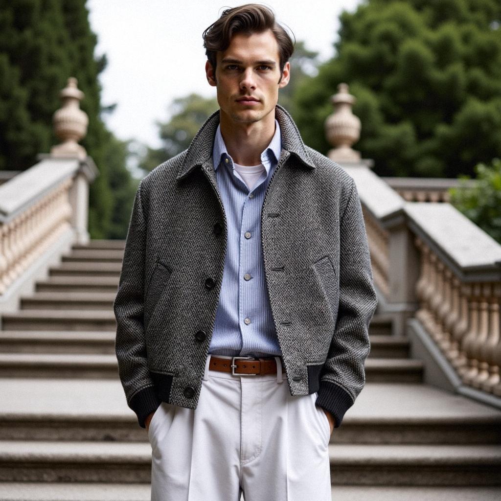 Veste en laine Fitzroy Signature