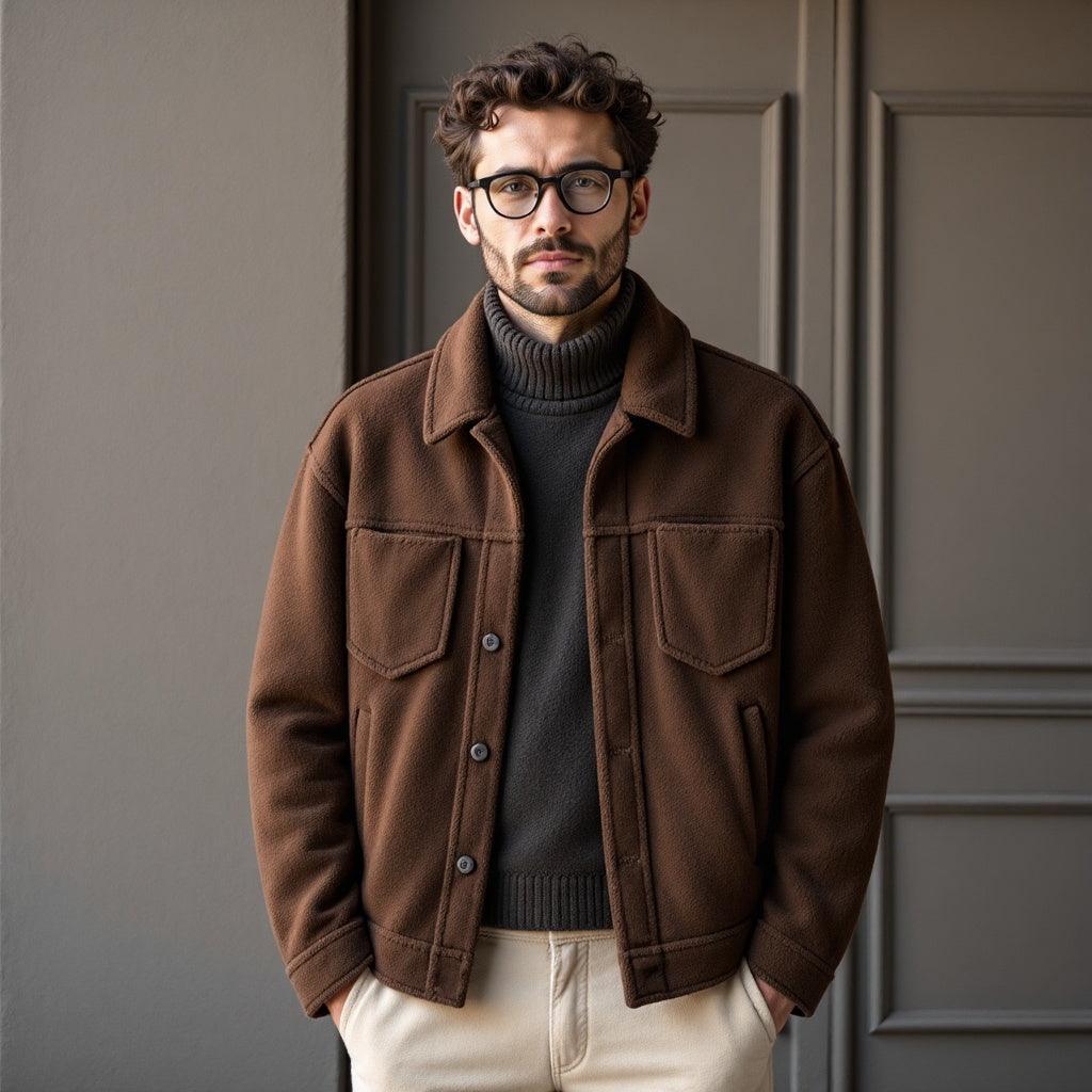 Manteau en laine d'agneau Highland Estate