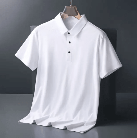 Men's Traceless Ice Silk Polo Shirt