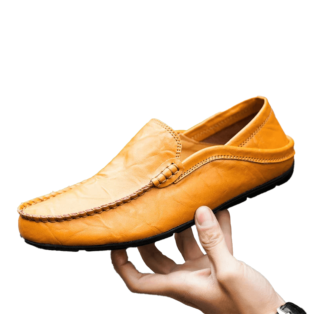 Mocassin en cuir fait main Jon Wellington