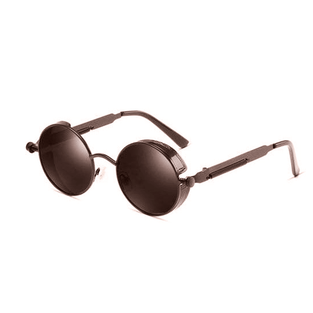 Lunettes de soleil Steampunk gothiques classiques polarisées pour hommes