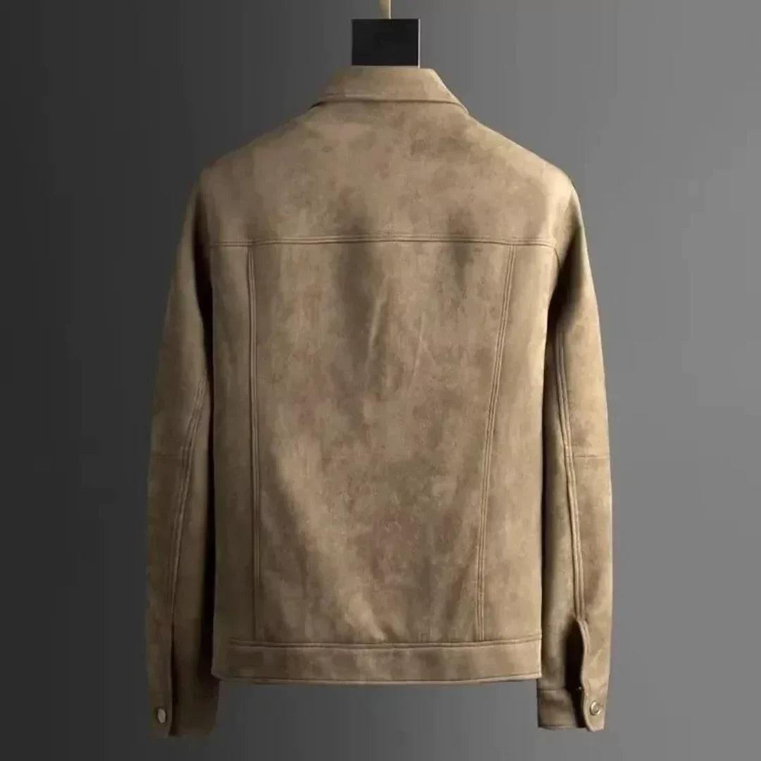 Blouson camionneur en daim Rochester