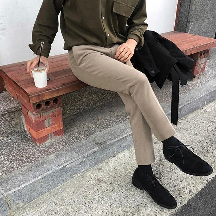 Pantalon chino droit