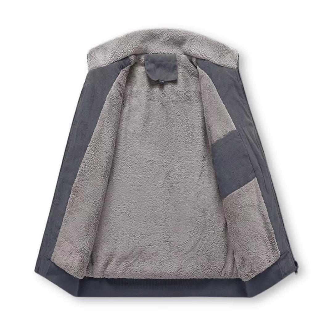 Veste en velours côtelé polaire Bramley