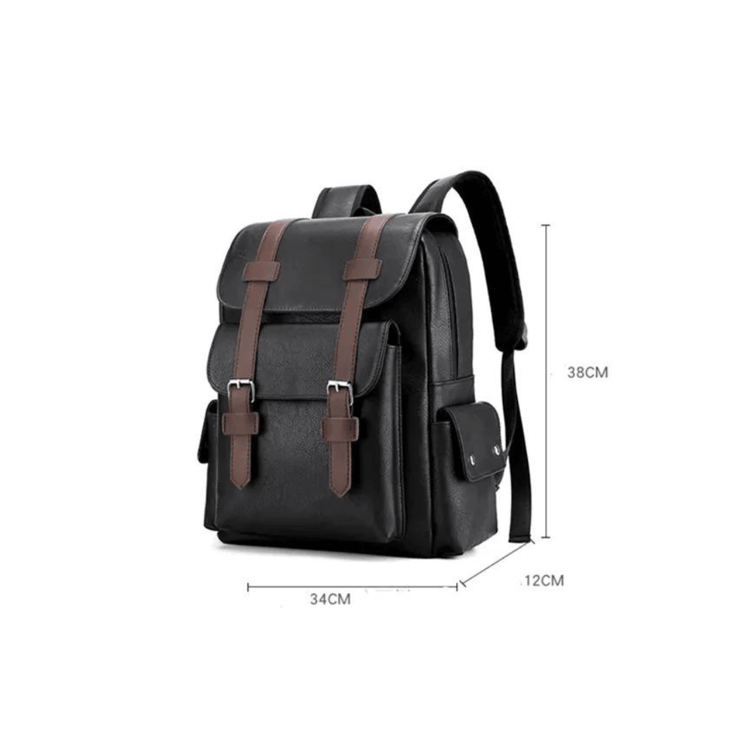 Vintage style men's leather bag 