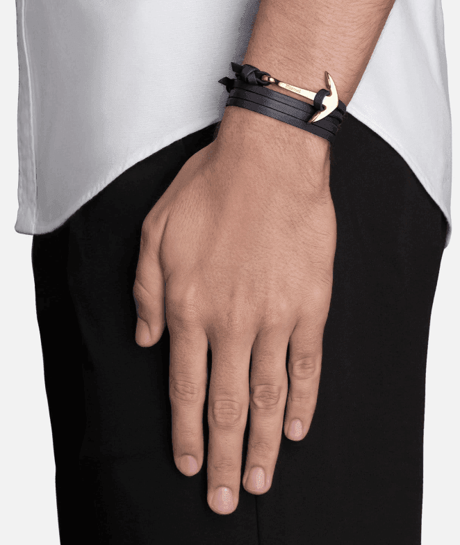 Bracelet Ancre en Or