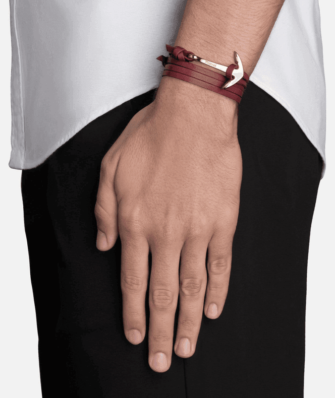 Gold Anchor Bracelet