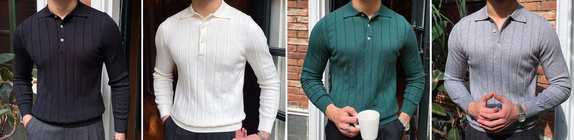 Sweat-shirt tricoté d'automne