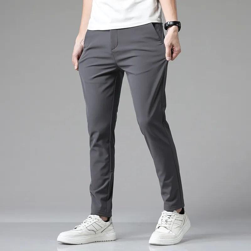 Slim stretch business pants