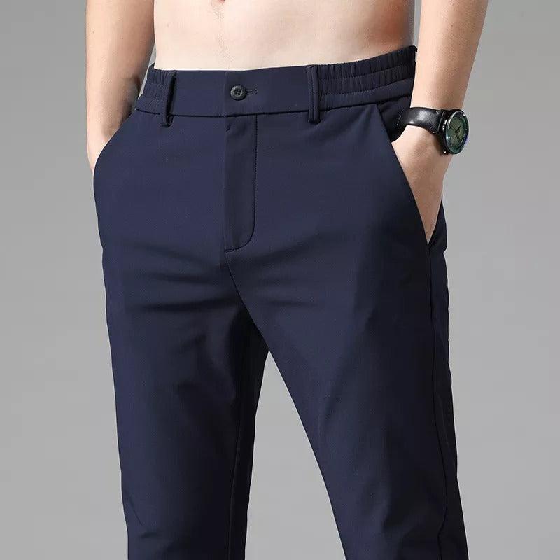 Pantalon d'affaires slim extensible