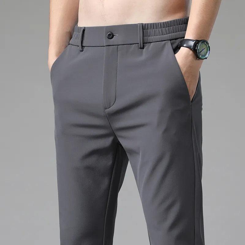 Slim stretch business pants