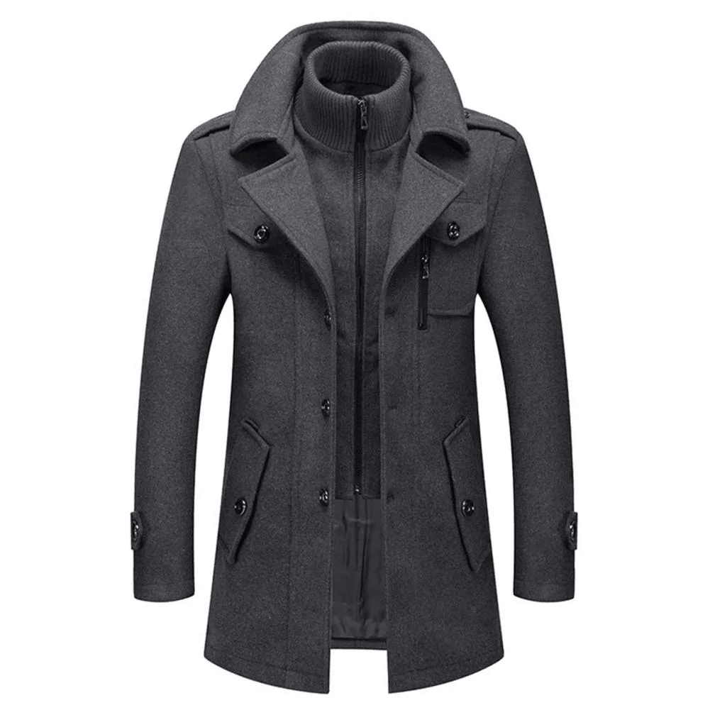 Manteau en laine d'officier Westminster