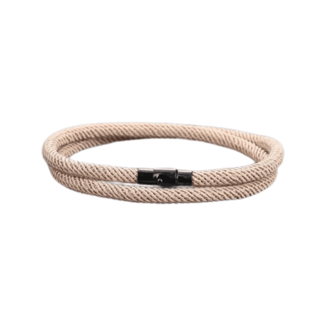 Bracelet double épaisseur pour homme
