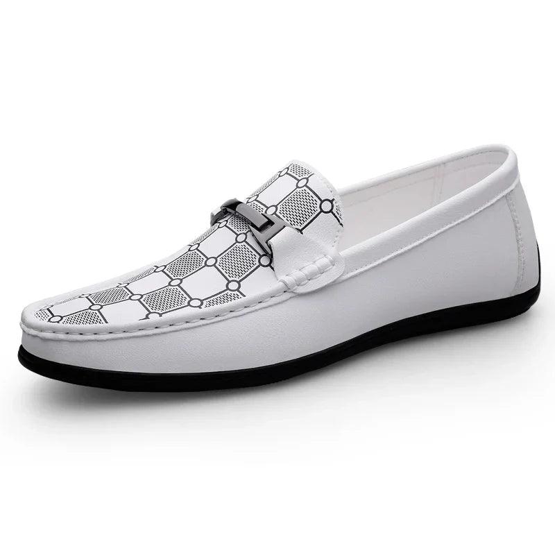 Mocassin en cuir fait main Satini