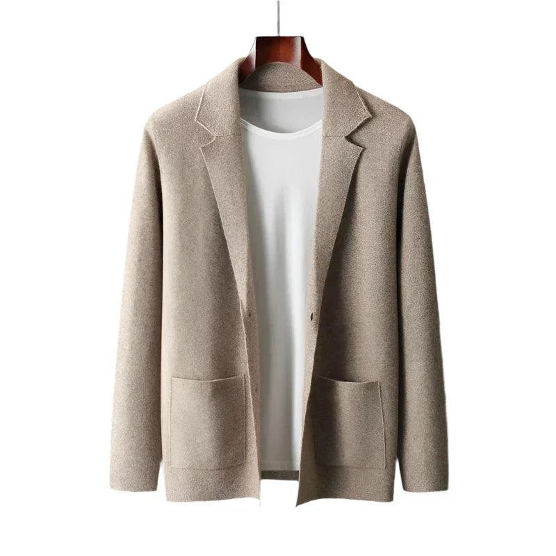 Cardigan en laine mérinos Graham Wells