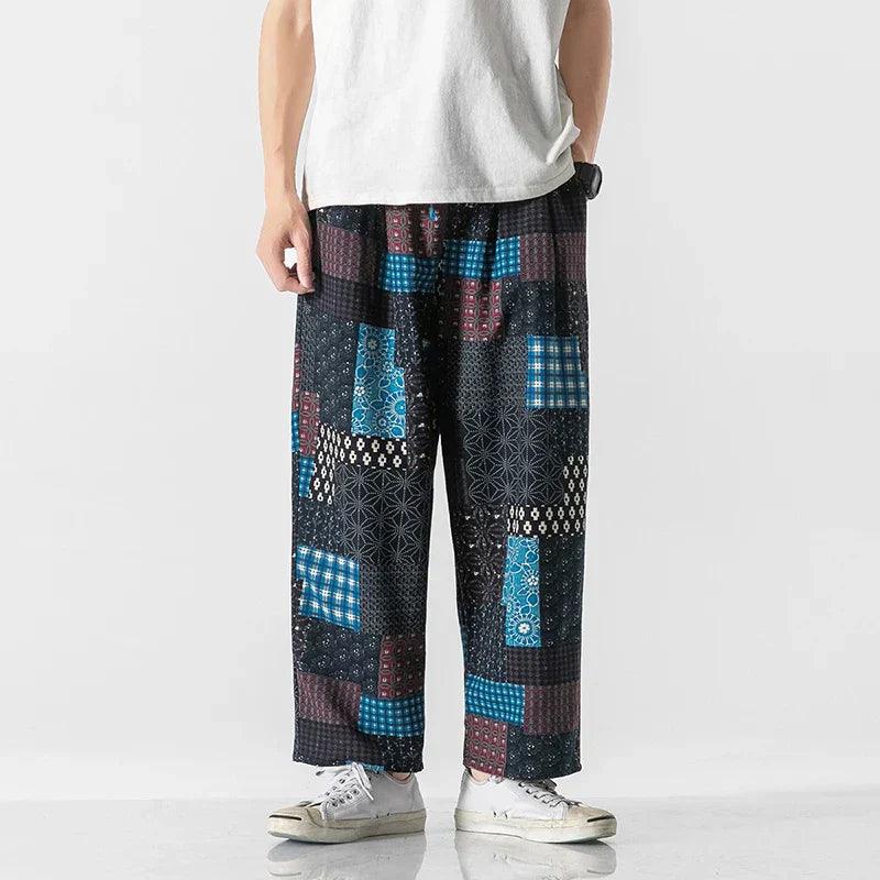 Pantalon patchwork Dave Wellington