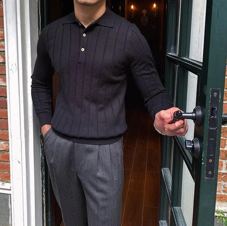 Sweat-shirt tricoté d'automne