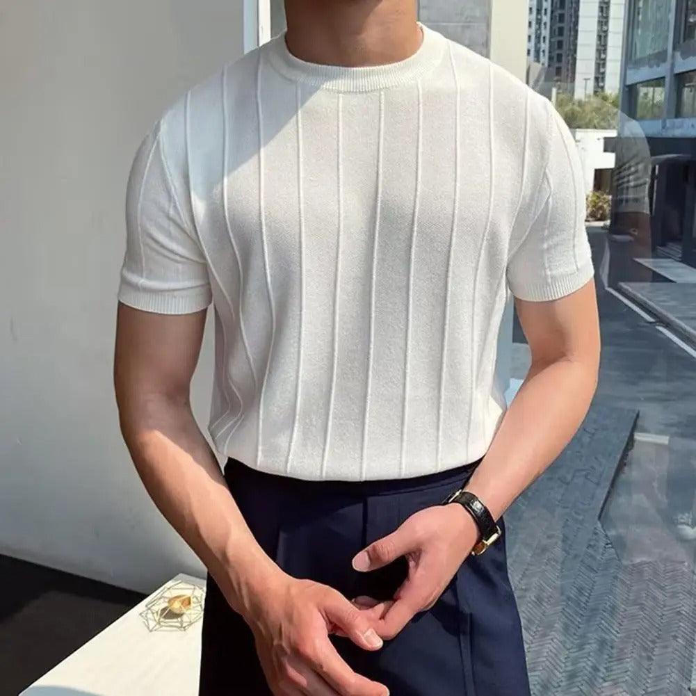 Chemise Premium à Bande de Coton