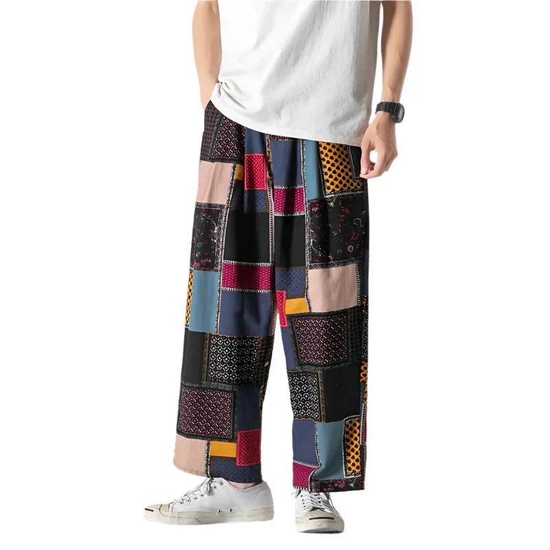 Pantalon patchwork Dave Wellington