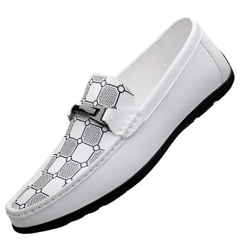 Mocassin en cuir fait main Satini