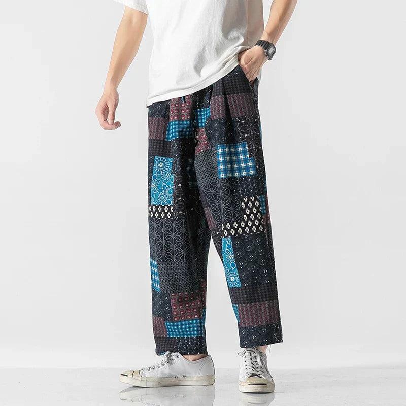 Pantalon patchwork Dave Wellington