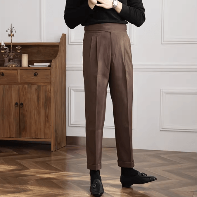 Pantalon Gurkha en velours côtelé Archiduc