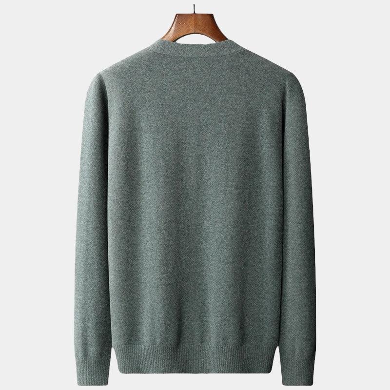 WILTON Cardigan en laine mérinos