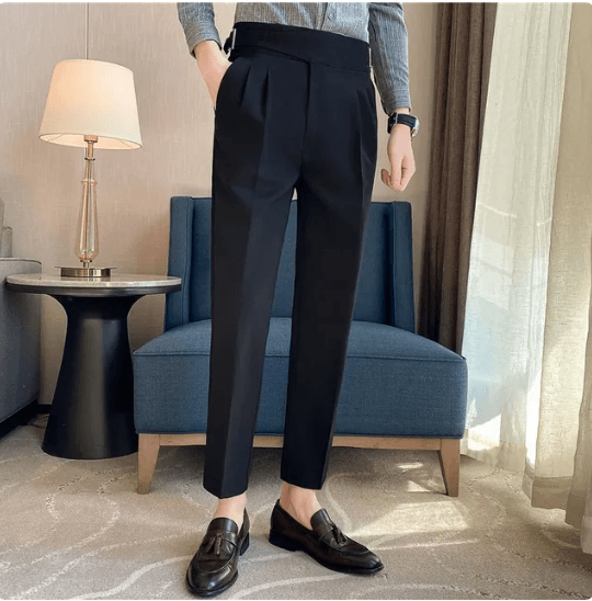 Pantalon classique à boucle